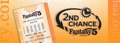 ca lottery 2nd chance|fantasy five second chance entry.